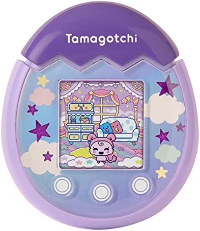 TAMAGOTCHI 42905 Bandai Pix - The Next Generation of Virtual Reality Pet with Camera, Dark Purple & 42902 Bandai Pix-The Next Generation of Virtual Reality Pet with Camera, Purple