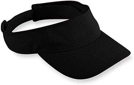 Augusta Sportswear Women's One Size Athletic Mesh Visor, Black