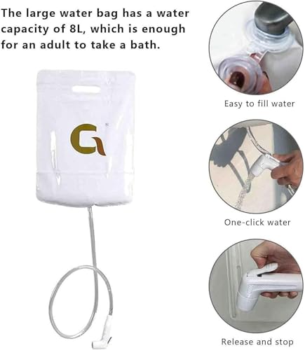 Lit prosterné lavable avec le jeu de douche de baignoire gonflable - 5