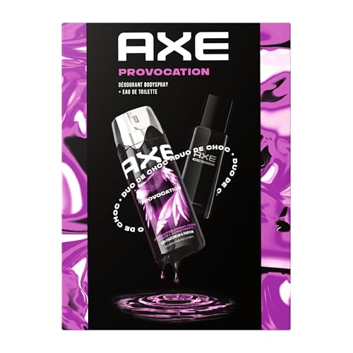 Axe Coffret Homme - Provocation - 1x Déodorant 200ml & 1x Eau de Toilette 100ml