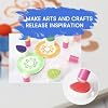 40PCS Finger Sponge Daubers W/Storage Case - Great for Applying Ink, Chalk, Paint, and More to Your Projects - Applicator for Stenciling, Sponging, and Creating Detailed Effects