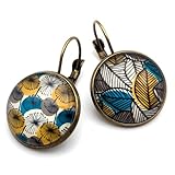 Idée cadeau femme originale : Parfaites pour un anniversaire, Noël, fête des mères ou pour offrir un bijou fantaisie coloré et élégant à une femme aimant le style bohème vintage.