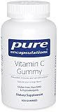 Pure Encapsulations Vitamin C Gummy | Support for Antioxidant, Immune, and Vascular Function* | 100