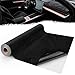 Mbsomnus Microfibre Tissu Adhesif Voiture pour Cockpit 200x40 cm Tissu en Daim Autocollant Noir Revêtement de Toit Auto-Adhésif pour DIY Tableau de Bord Intérieur de Voiture Meubles Bijoux