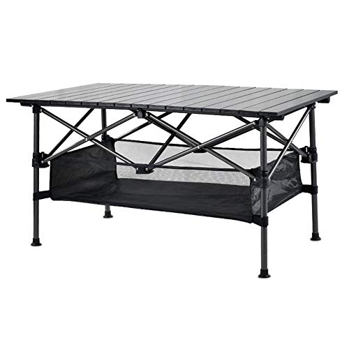 Table de camping pliable en aluminium pour pique-nique et barbecue