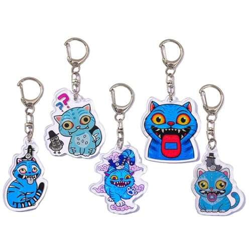 Juego Llaveros KPOP Demon, Adorable Figura Impresa Colgante Acrílico Accesorios for...