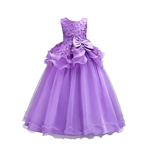 Robe de mariée pour fille et demoiselle d'honneur à jupon tutu