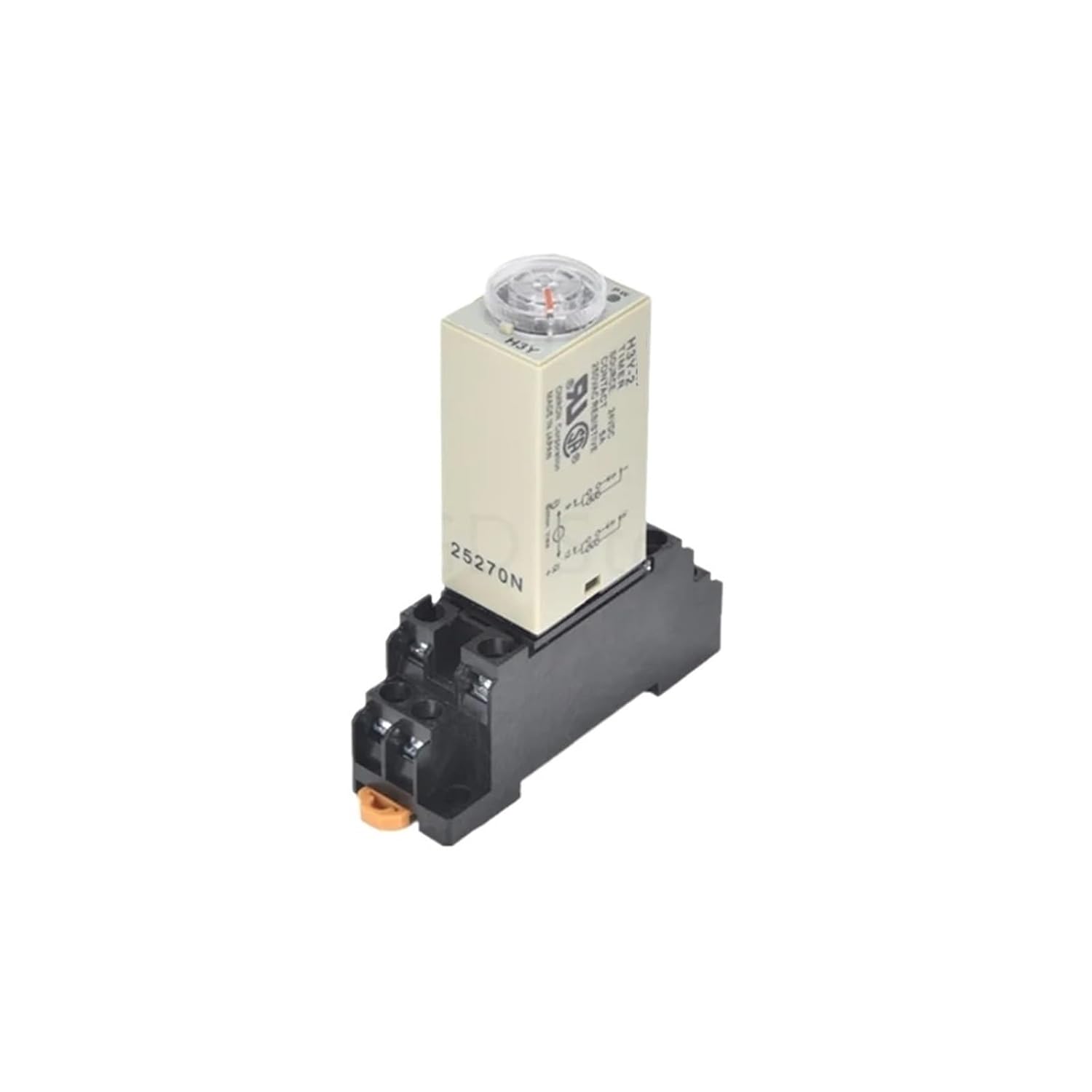 1 Set H3Y-2 DC 12V 24V /AC 110V 220V delay Timer time Relay 0-1 Second 5 Seconds 10 Seconds 30 Seconds 60 Seconds 0-30 Minutes with Base 5A(DC24V,0-30 Minute)