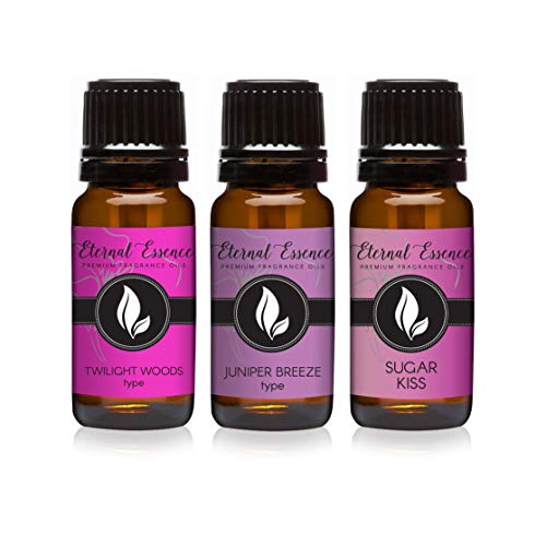 Trio (3) - Twilight Woods, Sugar Kiss & Juniper Breeze - Premium Fragrance Oil Trio - 10ML