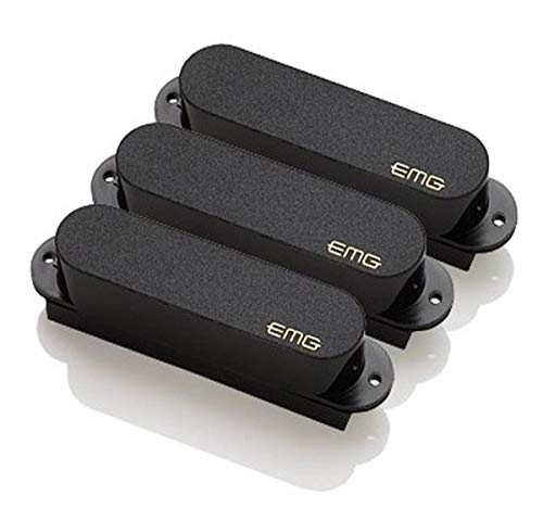 Emg Sa Active Single Coil Guitar Pickup Set, Black #TOP22