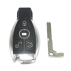 Kuyuansu Afstandsbediening Autosleutel Shell Case Voor Mercedes Benz (3 knoppen)