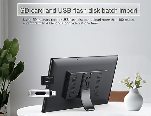 undefined Frameo Digital Picture Frame with 1080P IPS Touch Screen HD Disply,21.5 Inch Large Digital Photo Frame, 32GB WiFi Frame with Swivel Mount,Send Photos Instantly from Anywhere with via App の商品画像 7