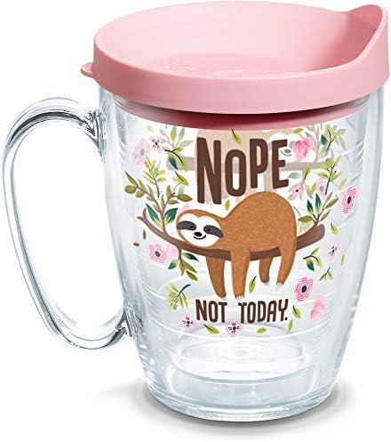 Tervis Sloth Nope Not Today Made in USA Copo de viagem com isolam...