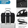EMPSIGN 17.3 Inch Laptop Bag, Laptop Briefcase for Women Large Laptop Case Computer Bag Business Office Travel, Water-Repellent Women Briefcase Shoulder Bag with RFID Pockets, Black #4