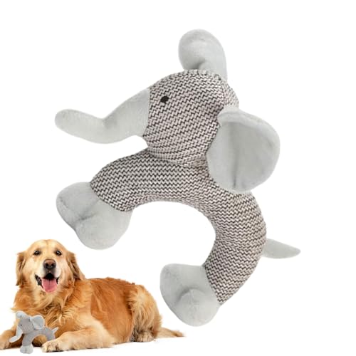 Générique Quietschendes Hundespielzeug weiches Zahnen, Quietschendes Spielzeug für Welpen mit Ton, Plüschspielzeug, Spielzeug für Haustiere, für Details, interaktives Kauspielzeug für Hunde