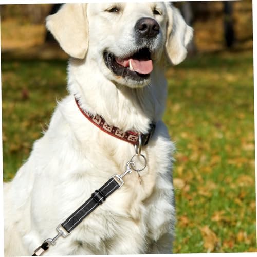 2pcs Double Ended Dog Collar Connector Reflective Nylon Leash Clip — view 5