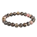 Materiale naturale: i nostri braccialetti con ciondoli da donna sono realizzati in agata di fuoco blu naturale, ogni perla è accuratamente lucidata, liscia e robusta, può essere indossata a lungo termine e ti offre un comodo utilizzo. Questo braccialetto chakra è l'opera d'arte della natura, la trama e i colori non sono esattamente gli stessi dell'immagine, riceverai un braccialetto unico nel suo genere, ti offrirà uno stile casual e alla moda.
