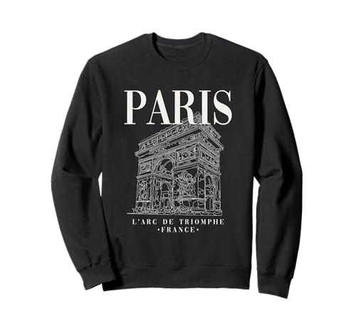 Cool Paris Arc de Triomphe Line Art Illustration Graphic �g���[�i�[