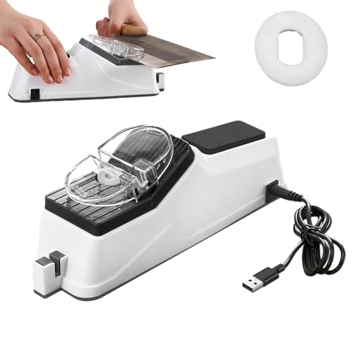 Afilador de cuchillos de cocina | Afilador de tijeras profesional | Gadget de cocina para 5 segundos de afilado y pulido rápidos