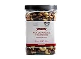 Avelit Superfoods Mix de Nueces y Arándanos 900g Vitrolero Almendra Natural Nuez de la India Nuez Pecana Arándano Snack...