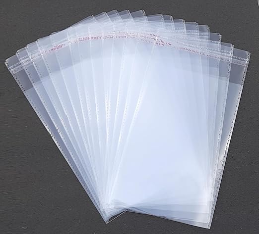 VETAS Clear Polythene Resealable Bags | Self-Adhesive BOPP Plastic Pouches for Jewellery, Small Storage & Packaging |Transparent Plastic Bags, Pack of 200 (2.5 X3.5 inch,6.35 X 8.89 cm)-image-9