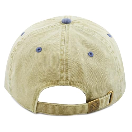 Image of The Hat Depot 100% Cotton Pigment Dyed Low Profile Dad Hat Six Panel Cap