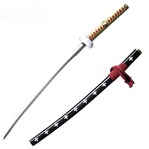 40-inch red Trafalgar Law Sword Stainless Steel Anime Cosplay Sword.