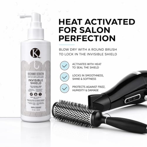 Kashmir Keratin Invisible Shield Frizz Defense Spray 236 ml miniatura 4
