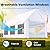 Quictent Heavy Duty 12x20 ft Carport Tent with Ultra-High Peak & Ventilation Windows, Waterproof Outdoor Canopy Shelter for Events, Storage, Parking & Wedding - White