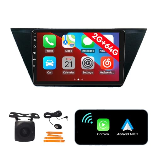 [2G 64G] Android Car Stereo FM Radio Carplay Android Auto 10