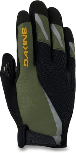 Dakine Bike Gloves for Men, Protective Cycling Gloves with Knuckle Protection, MTB Riding Gloves with Grip, Touchscreen Compatible, Durable Bike Gloves, Cypress, Large
