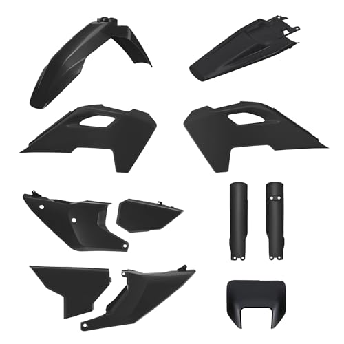Plastiques Husqvarna TE FE 24 Polisport 91648 qualité OEM noir