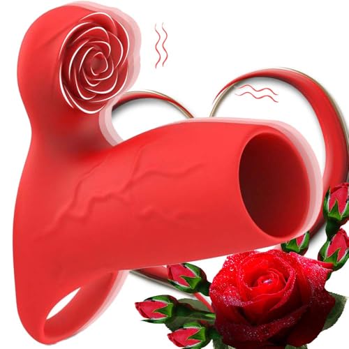 Rose Red Handheld Massage Ball Deep Tissue Tool for Women ykm163