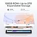 DOOGEE U10 Android 15 Tablet with 10 inch,16GB RAM + 128GB ROM (2TB TF), WiFi 6 Kid Tablets with 5060mAh, 3.5mm Jack,Widevine L1, 8MP + 5MP, BT 5.0,OTG