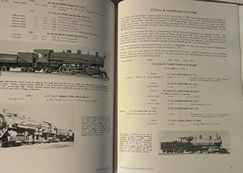 Hardcover Southern Pacific Steam Locomotive Compendium Book