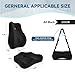JIPORIER Seat Cushion & Lumbar Support Pillow Set,Memory Foam Office Chair Cushion for Tailbone Pain, Non-Slip Back Support for Car,Desk,Gaming Chair,Wheelchair, Breathable & Machine Washable