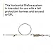 3M DBI-SALA 7602030 Horizontal Lifeline System, 30' Cable with Wedgegrip Termination, Turnbuckle Tensioner, Energy Absorber, Silver
