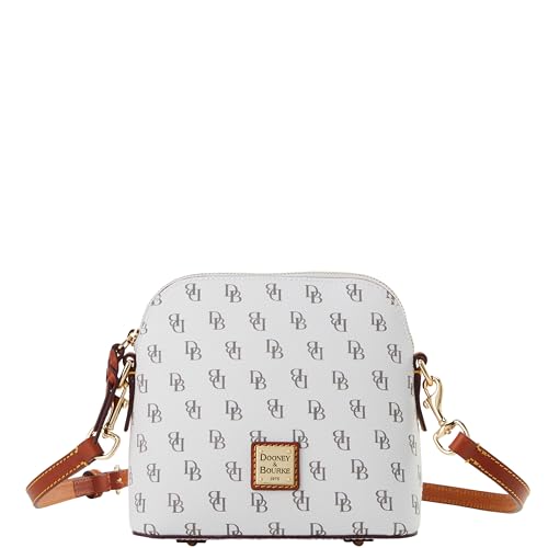 Dooney & Bourke Handbag, Gretta Domed Crossbody | Brown Tmoro