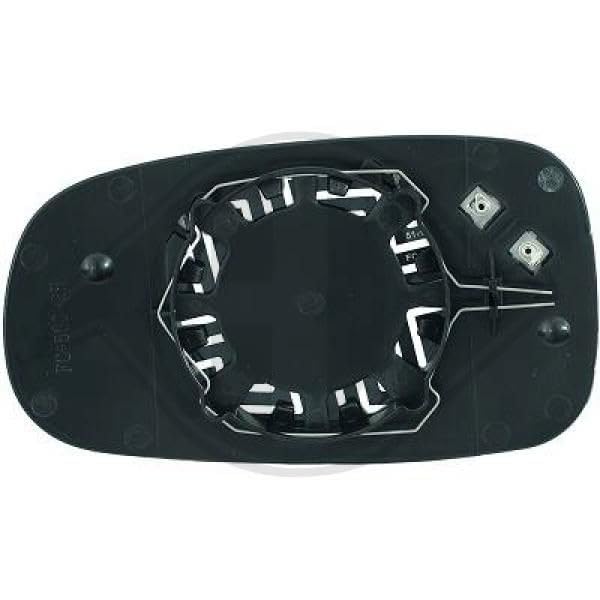DIEDERICHS 7514026 Cristal de espejo retrovisor exterior asférico calefactable derecha Compatible con SAAB 9-3 YS3F 9-3 Ranchera familiar YS3F 9-5 Ranchera familiar YS3E 9-5 YS3E 9-3 Descapotable YS3F