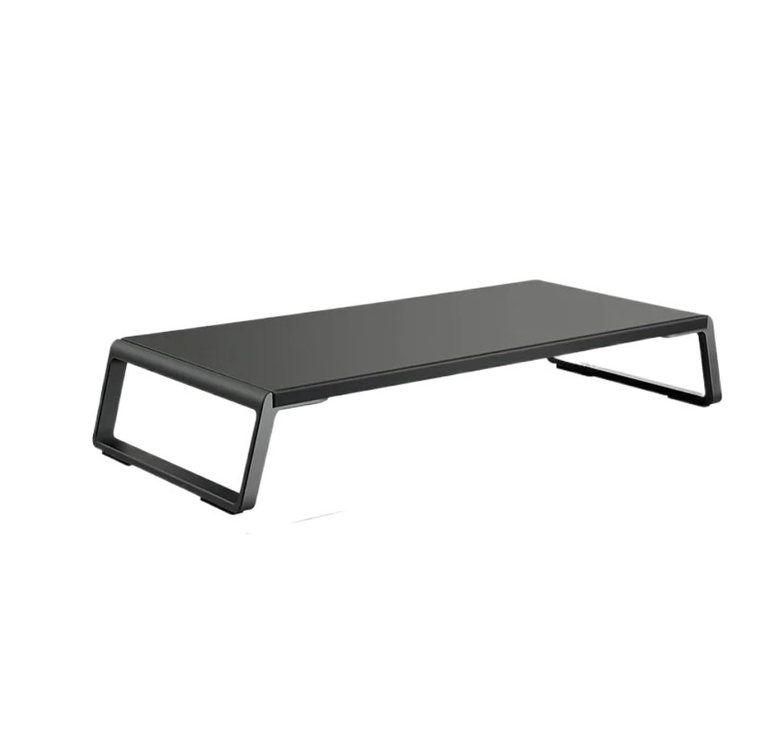 Support de moniteur noir réhausseur écran PC et ordinateur portable