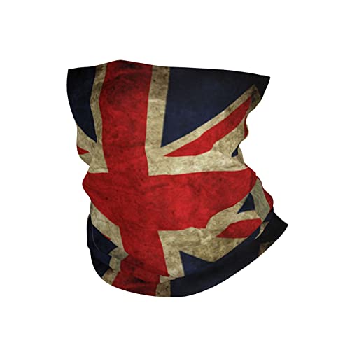Herren Damen Gesichtsdekoration Union Jack-Flagge Schlauchschal Hochelastisch Gesichtsschutz Winddichter Röhrenschal Für Lauf Radfahr Klettern