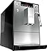 Melitta Solo & Milk - schlanker Kaffeevollautomat mit Milchaufschäumer, Kaffeemaschine mit abnehmbarem Wassertank, für z. B. Kaffee oder Cappuccino, silber