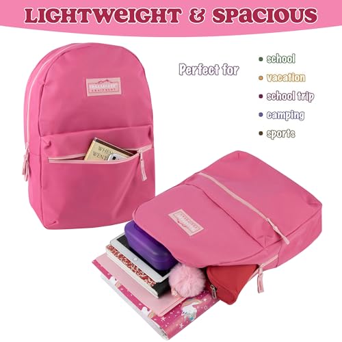 Image of Trail maker Classic 17 inch Backpacks with Adjustable Padded Straps | School Backpacks for Girls, Boys