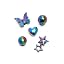 Iridescent Meta 5 Pack
