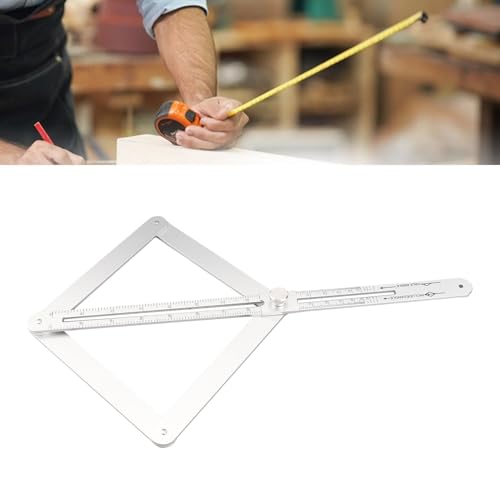 Buscador de ángulos de aleación de aluminio ajustable Garosa miniatura 4