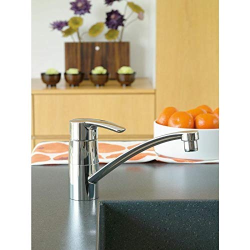 GROHE Eurostyle Shower Mixer – Chrome Finish, Wall-Mount Single Lever With SilkMove & EcoJoy
