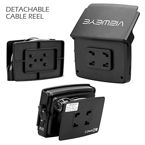 Vieweye Video Fish Finder 4.3 Inch Ips Lcd Monitor Underwater Fishing Camera Kit For Winter Underwater Ice Lake And Boat Fishing (Vet15--15M Cable) #TOP4