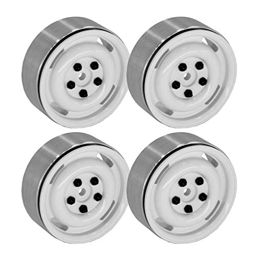 ULTECHNOVO Cubo da Roda 4Pcs Rc Escala 1:10 Controle Remoto Do Cubo da Roda Do VeÃ­culo AtualizaÃ§Ãµ