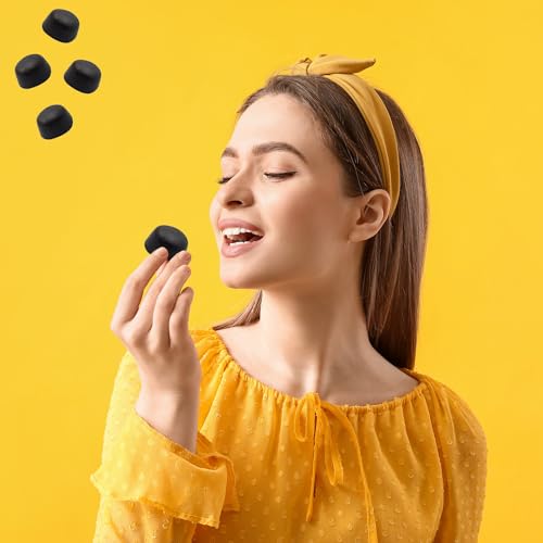 Fruidles Black Licorice Drops, Dutch Gummies, Deliciously Sweet And Soft Candy, Great For Parties, Non-GMO (1 Pound)