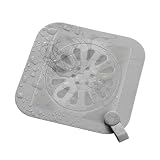 Copertura per scarico doccia,Anti-Odore Resistente Multiuso - Copri Scarico Raccogli Capelli - Per Salone Ristorante Hotel Piscina Terrazza Patio Cucina Esterna Vasca da Bagno Seminterrato Garage Pale